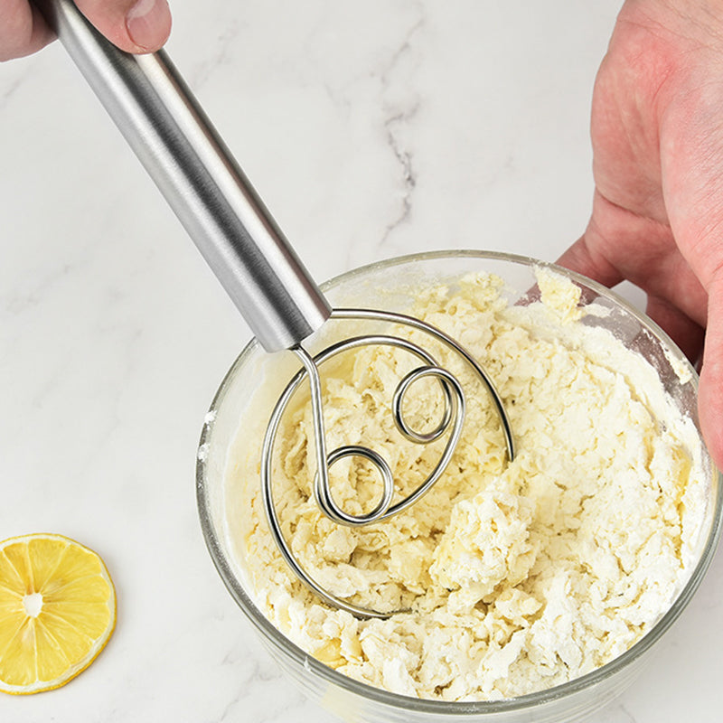 304 Stainless Steel Danish Dough Whisk Hand Mixer Blender (BPA-Free, No FDA) 304 Stainless Steel Danish Dough Whisk Hand Mixer Blender (BPA-Free, No FDA)